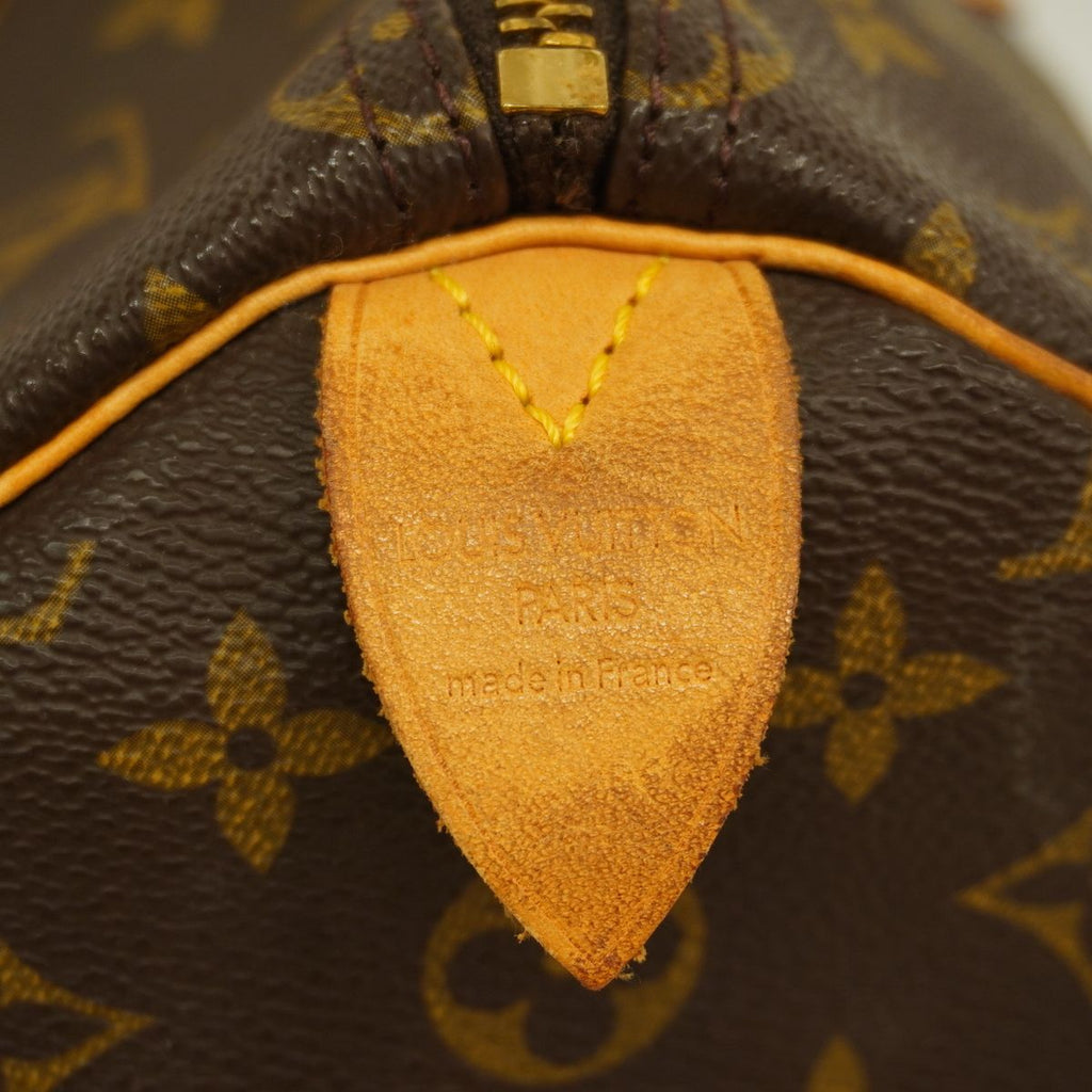 Louis Vuitton Handbag Monogram Speedy 35 Brown — view 5