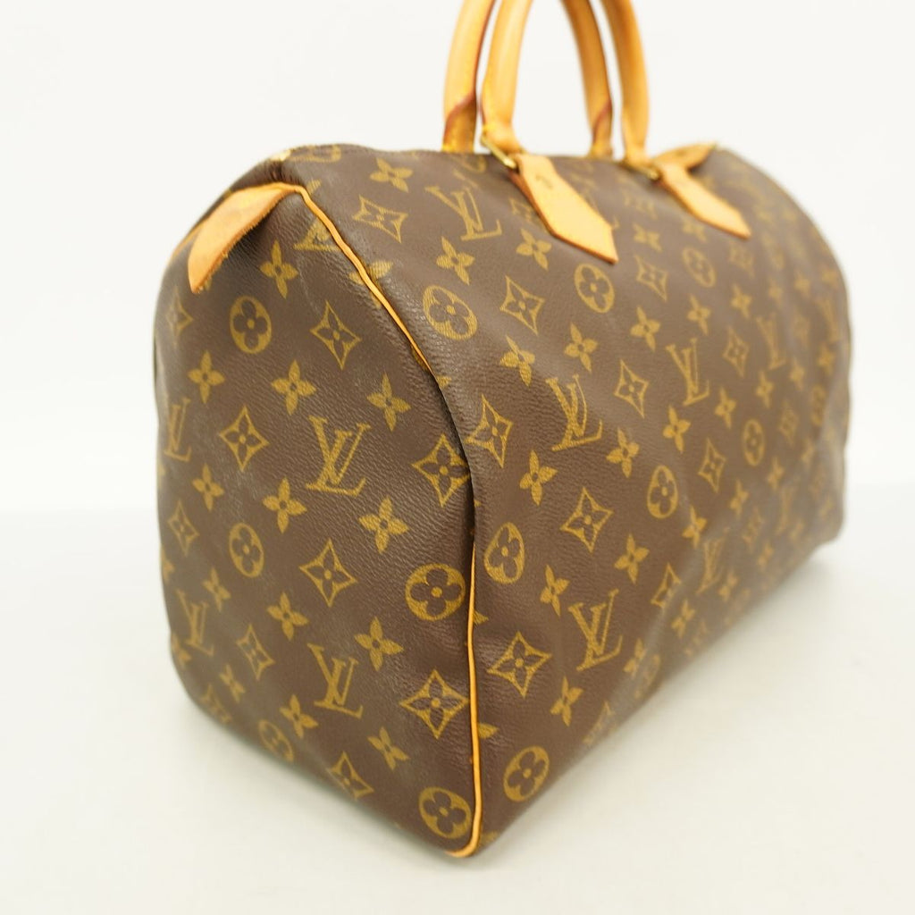Louis Vuitton Handbag Monogram Speedy 35 Brown — view 2