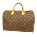 Louis Vuitton Handbag Monogram Speedy 35 Brown