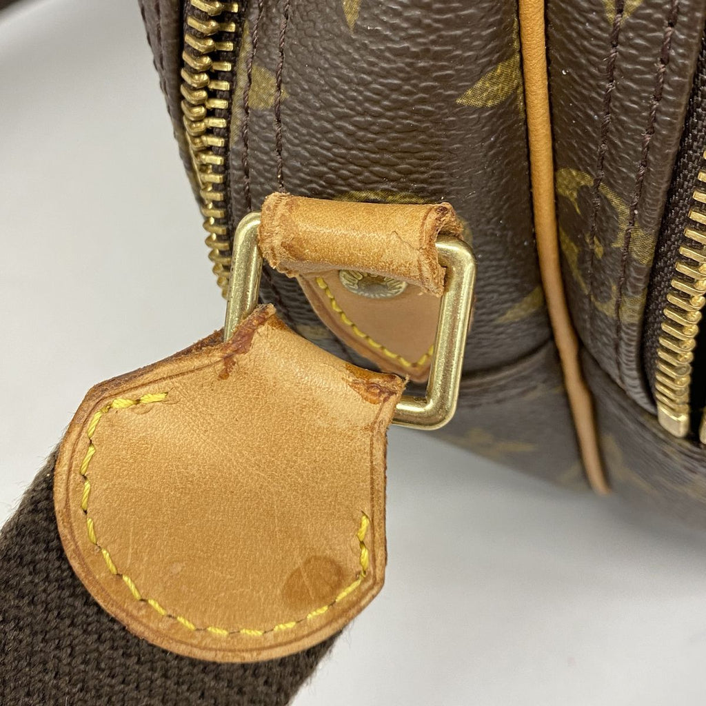 Louis Vuitton Shoulder Bag Monogram Reporter PM Brown — view 6