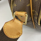 Louis Vuitton Shoulder Bag Monogram Reporter PM Brown — view 6