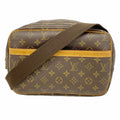Louis Vuitton Shoulder Bag Monogram Reporter PM Brown