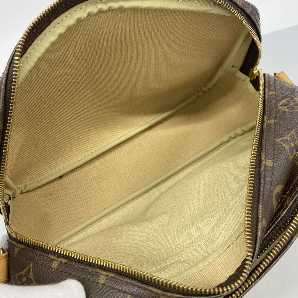 Louis Vuitton Shoulder Bag Monogram Reporter PM Brown — view 4