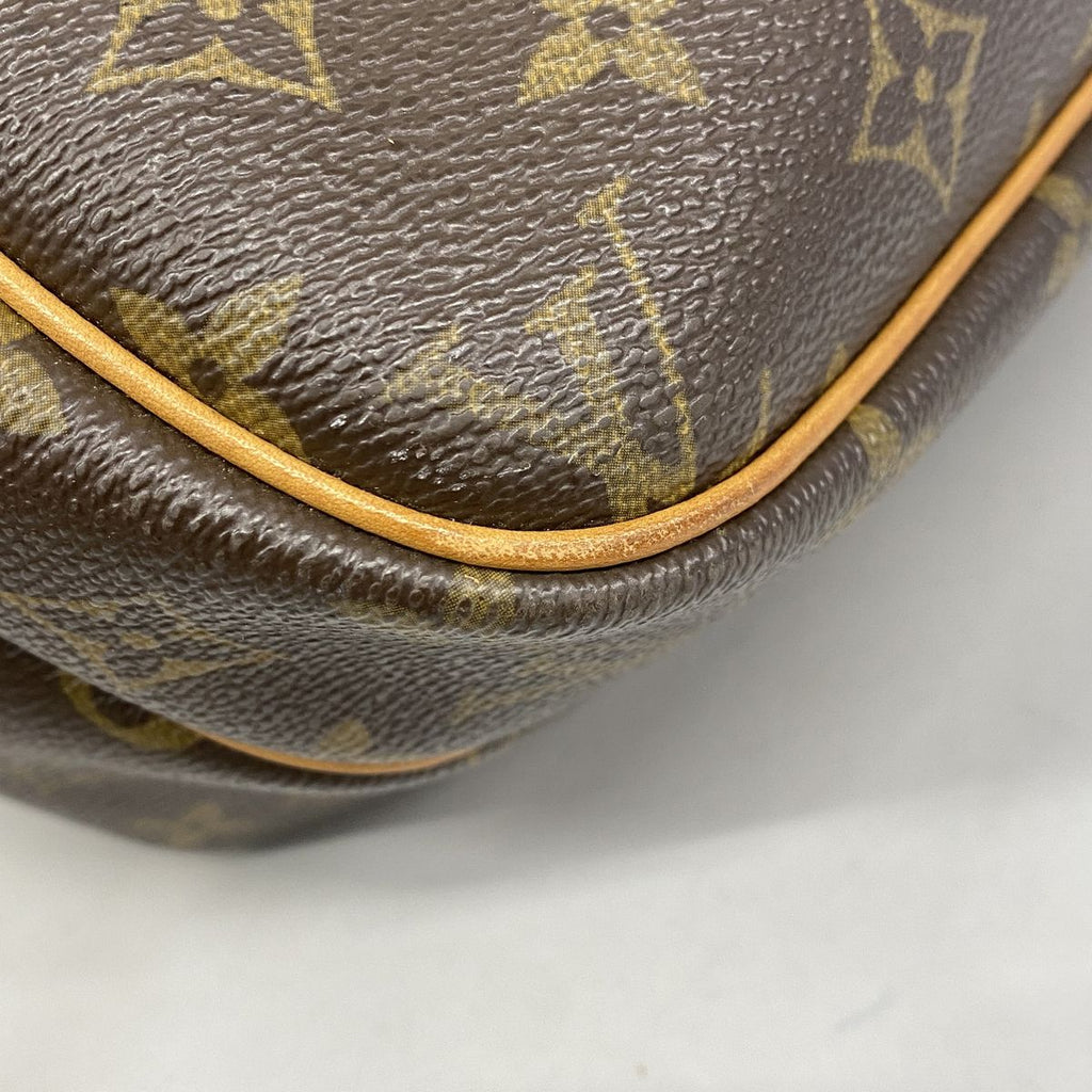 Louis Vuitton Shoulder Bag Monogram Reporter PM Brown — view 7
