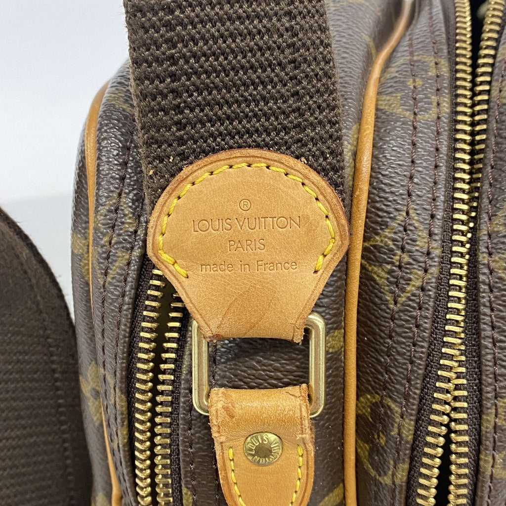Louis Vuitton Shoulder Bag Monogram Reporter PM Brown — view 5