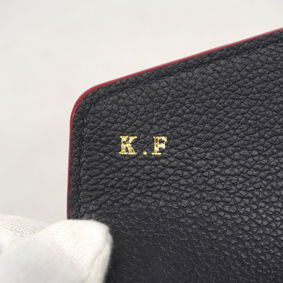 Louis Vuitton Wallet Monogram Empreinte Portefeuille Sarah Marine Rouge — view 6