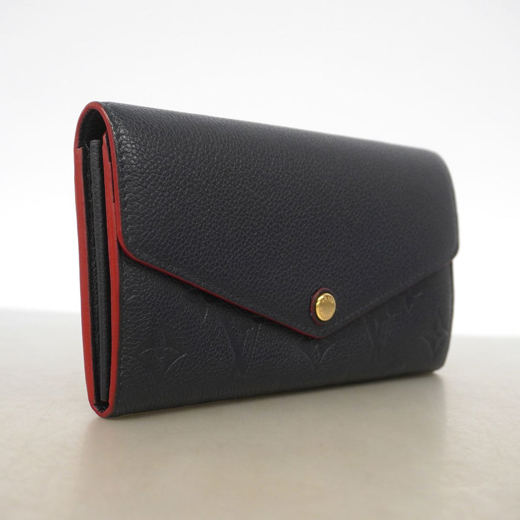 Louis Vuitton Wallet Monogram Empreinte Portefeuille Sarah Marine Rouge — view 2