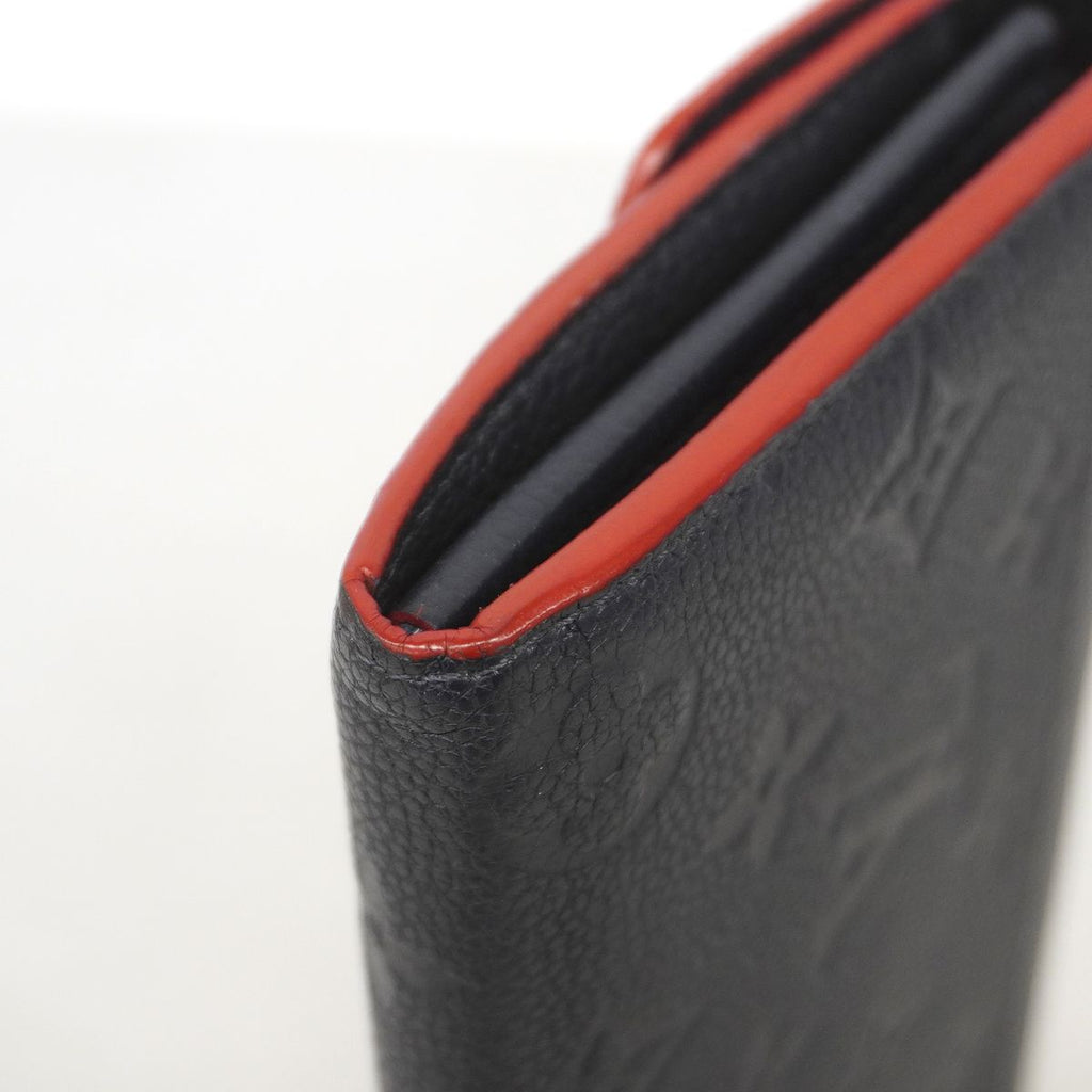 Louis Vuitton Wallet Monogram Empreinte Portefeuille Sarah Marine Rouge — view 7