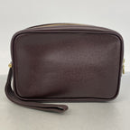 Louis Vuitton Clutch Taiga Calga Acajou — view 8
