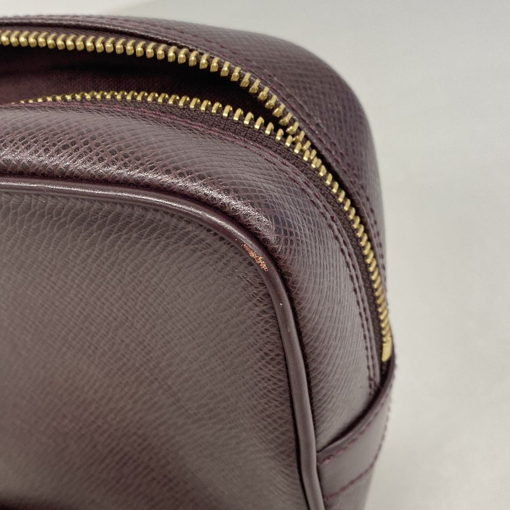 Louis Vuitton Clutch Taiga Calga Acajou — view 6