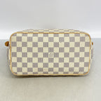 Louis Vuitton Handbag Damier Azur Saleya PM White — view 3