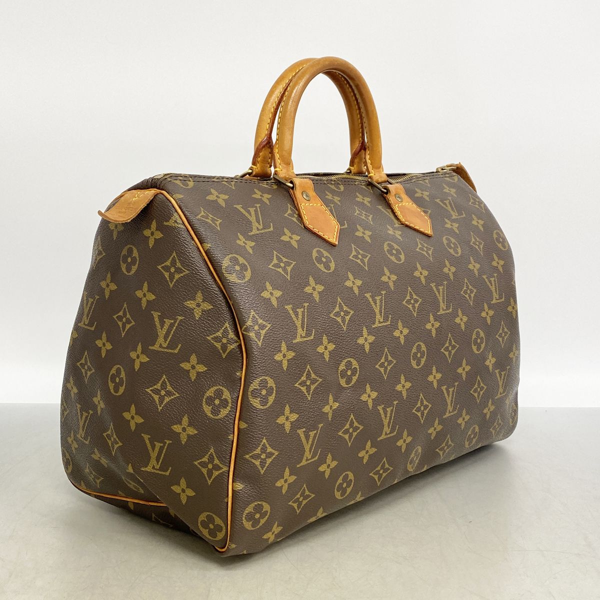 Louis Vuitton Handbag Monogram Speedy 35 Brown — view 2