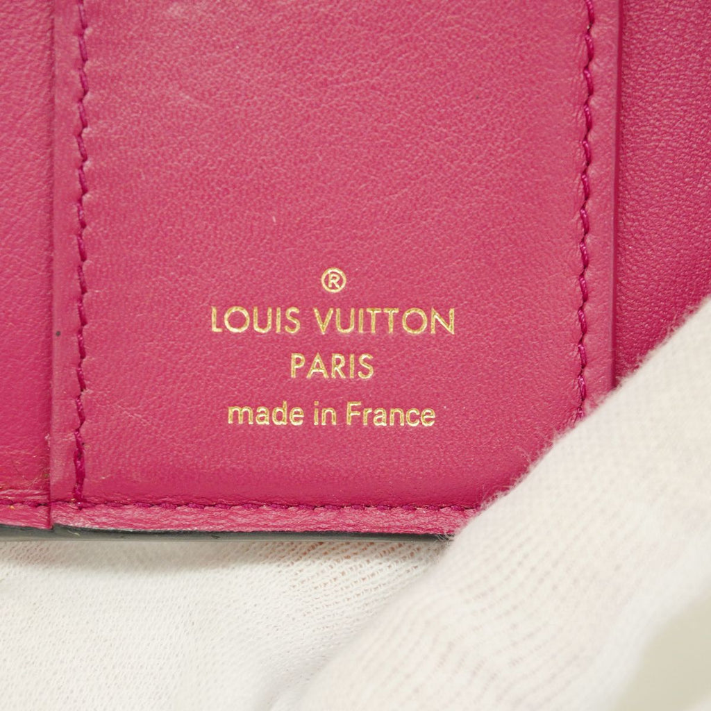 Louis Vuitton Trifold Wallet Taurillon Portefeuille Capucines XS Noir — view 4