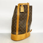 Louis Vuitton Shoulder Bag Monogram Randonnee GM Brown — view 2