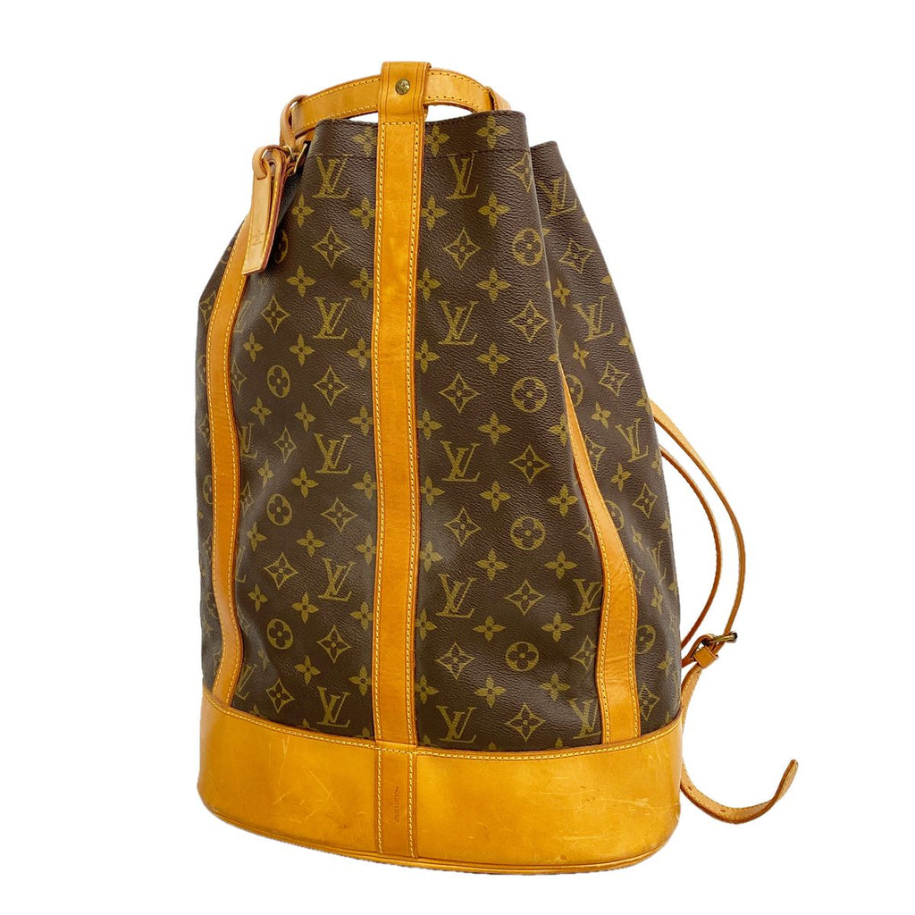 Louis Vuitton Shoulder Bag Monogram Randonnee GM Brown