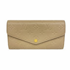 Louis Vuitton Wallet Monogram Empreinte Portefeuille Sarah Tourterelle