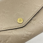 Louis Vuitton Wallet Monogram Empreinte Portefeuille Sarah Tourterelle — view 7