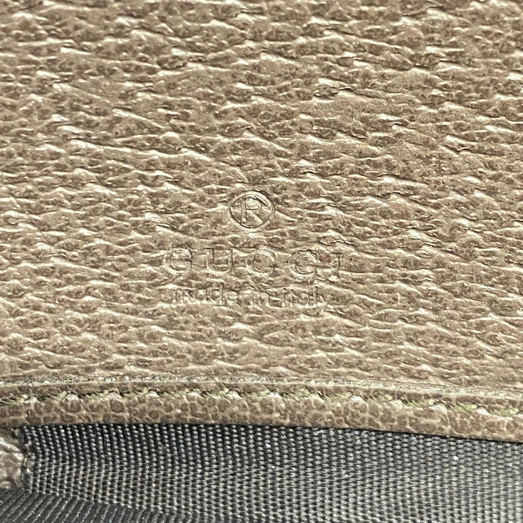 Gucci Wallet Ophidia Brown Gold — view 4