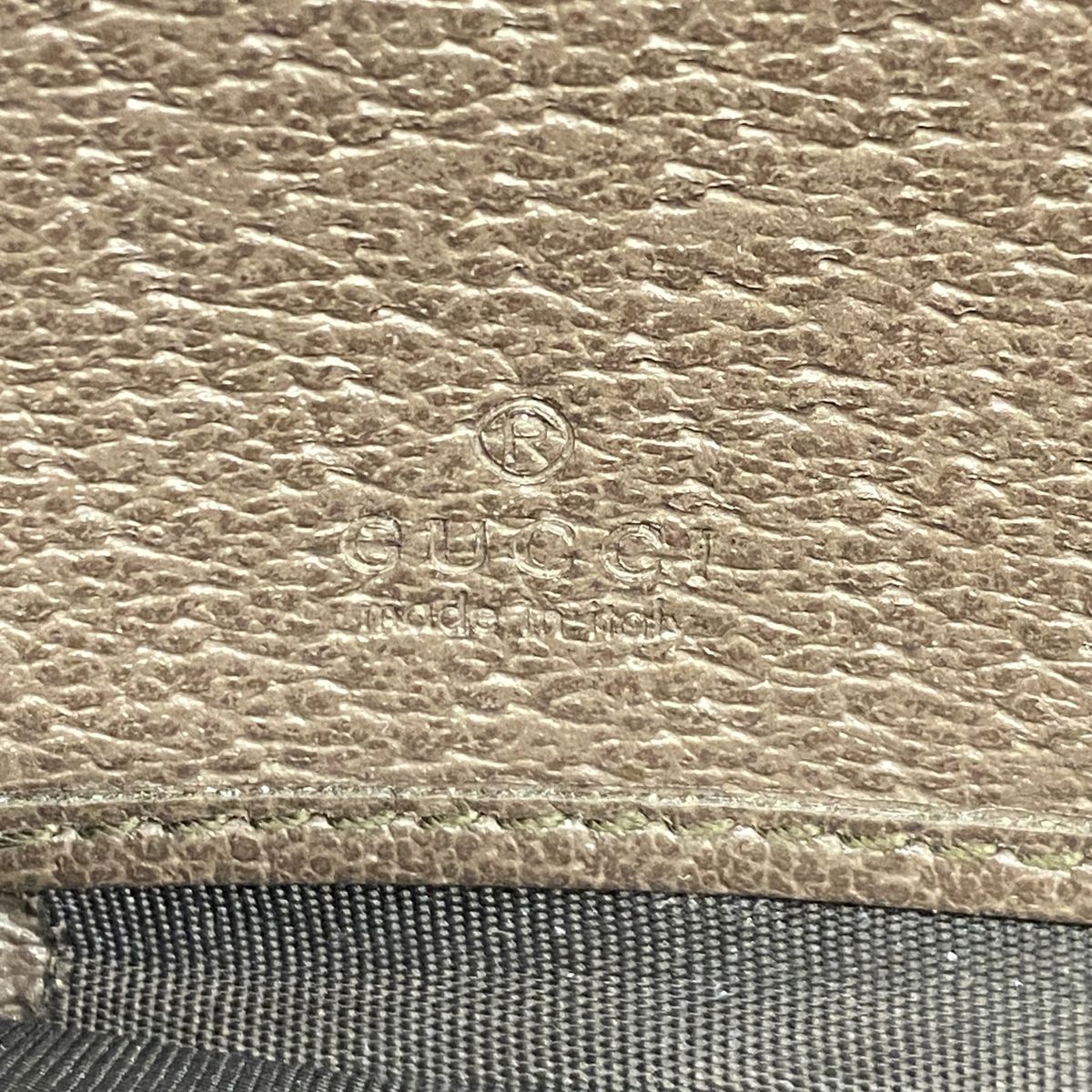 Gucci Wallet Ophidia Brown Gold — view 4