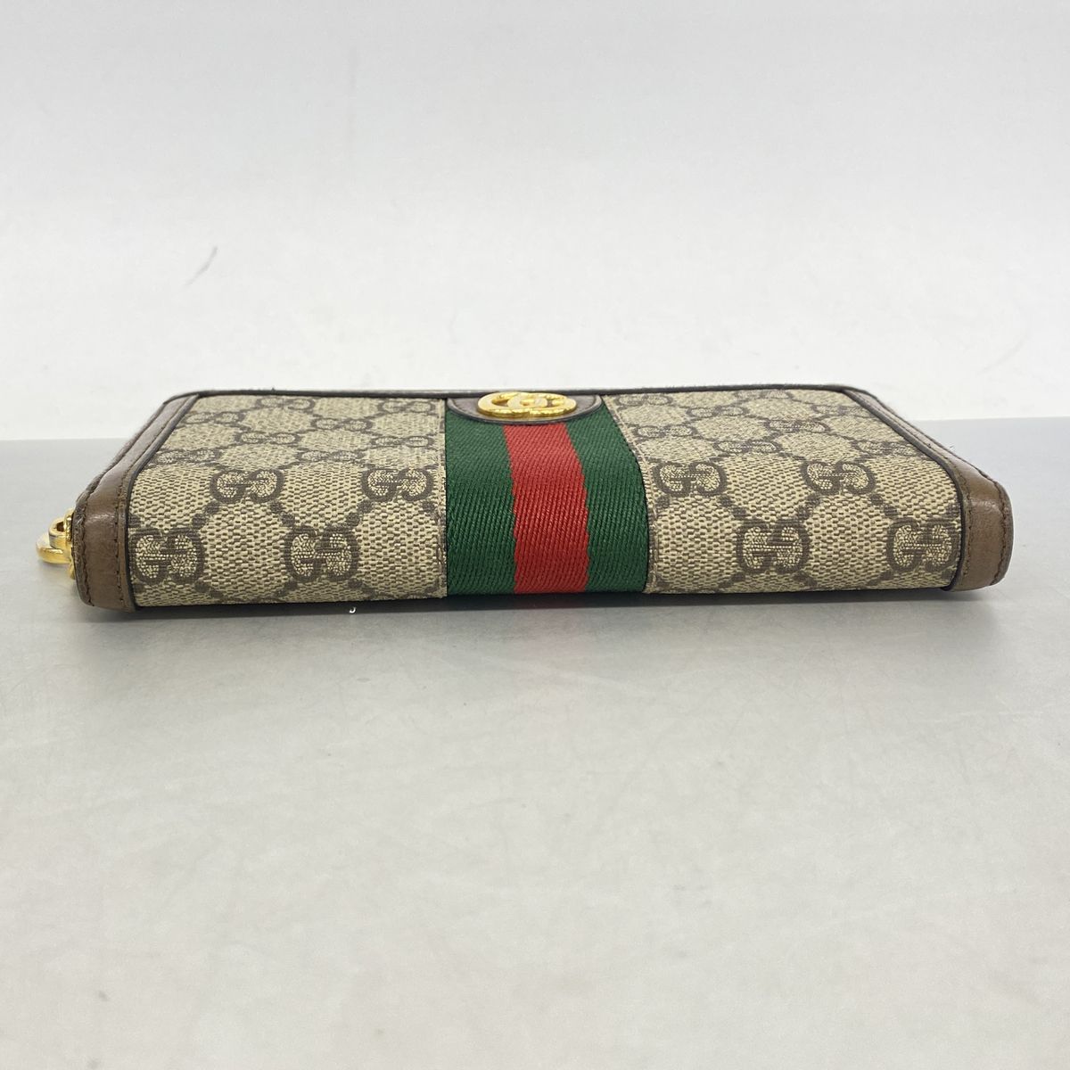 Gucci Wallet Ophidia Brown Gold — view 2