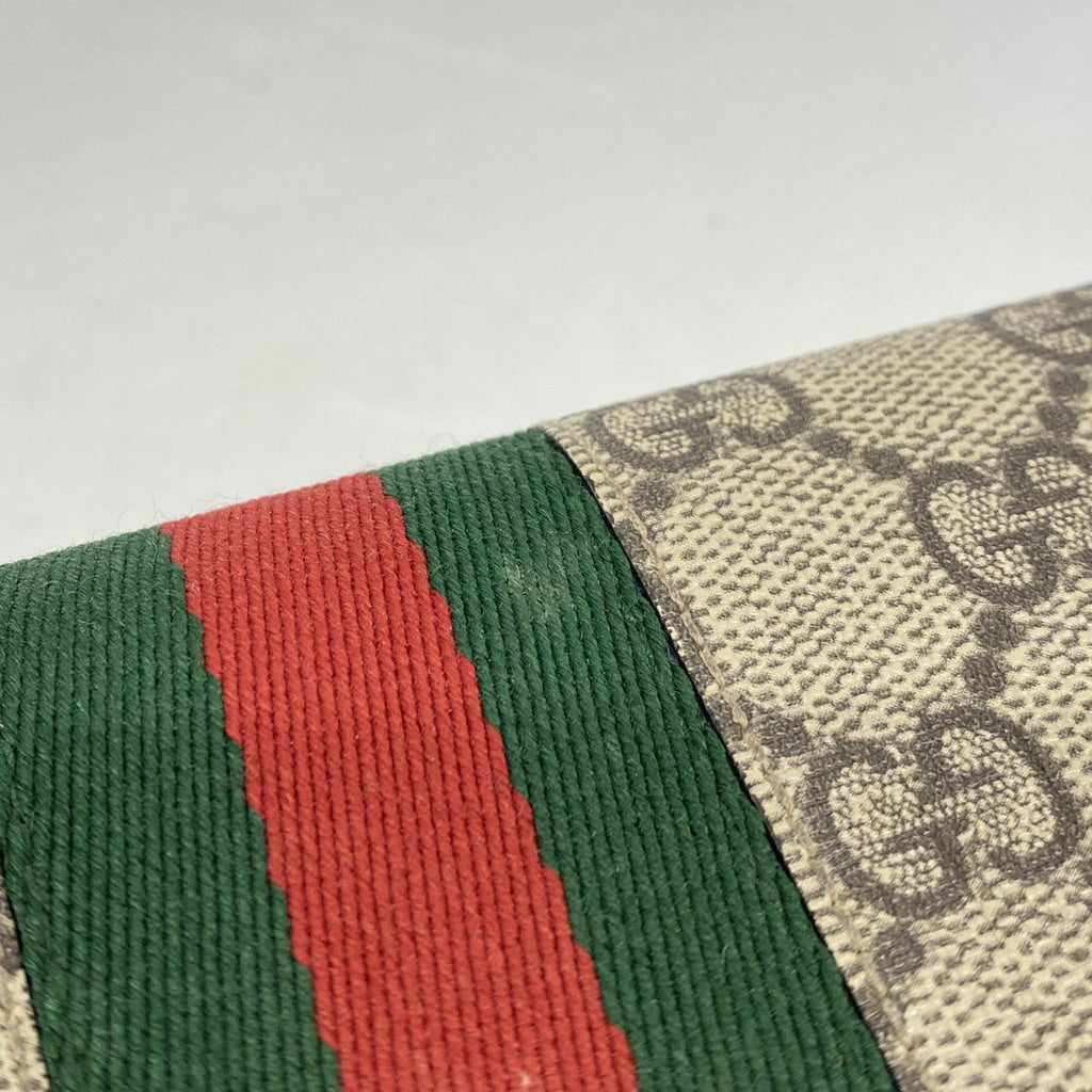 Gucci Wallet Ophidia Brown Gold — view 7