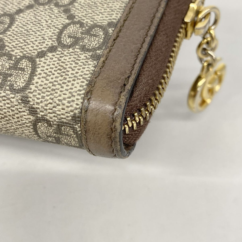Gucci Wallet Ophidia Brown Gold — view 6