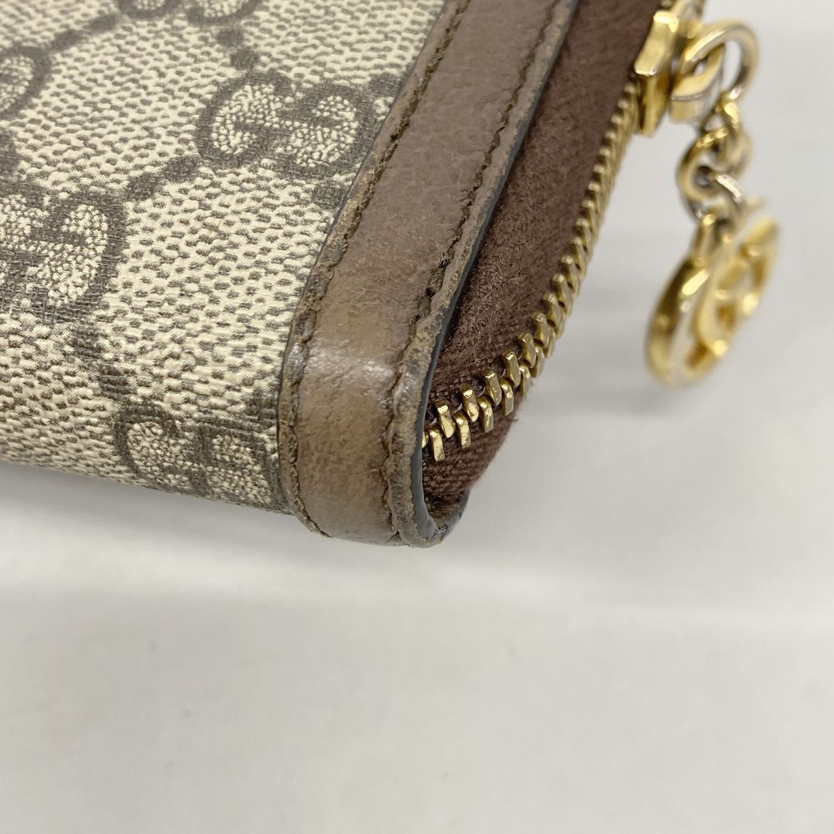 Gucci Wallet Ophidia Brown Gold — view 6