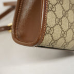Gucci Handbag GG Supreme Interlocking G Brown Gold 2-Way Bag — view 6