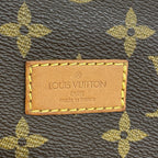 Louis Vuitton Shoulder Bag Monogram Saumur 35 Brown — view 5