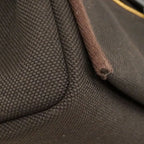 Hermes Shoulder Bag Herbag Zip Mini Toile Military Beblanc Gold — view 6