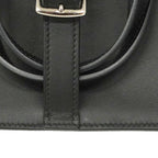 Hermes Handbag Halzan Mini Swift Black Silver 2-Way Bag — view 7