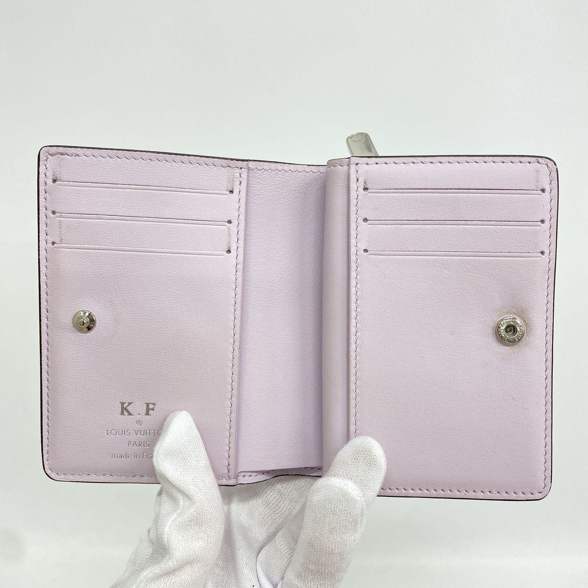 Louis Vuitton Wallet Mahina Portefeuille Clair Blanc — view 3