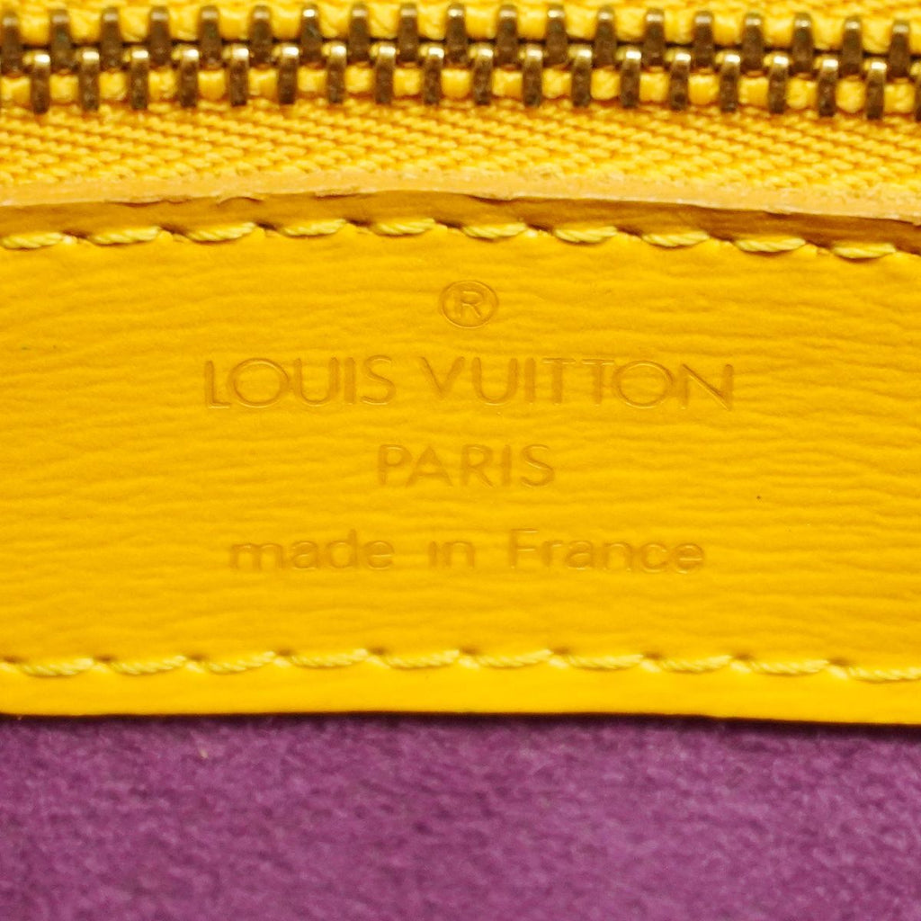 Louis Vuitton Shoulder Bag Epi Saint Jacques Shopping Jaune — view 5