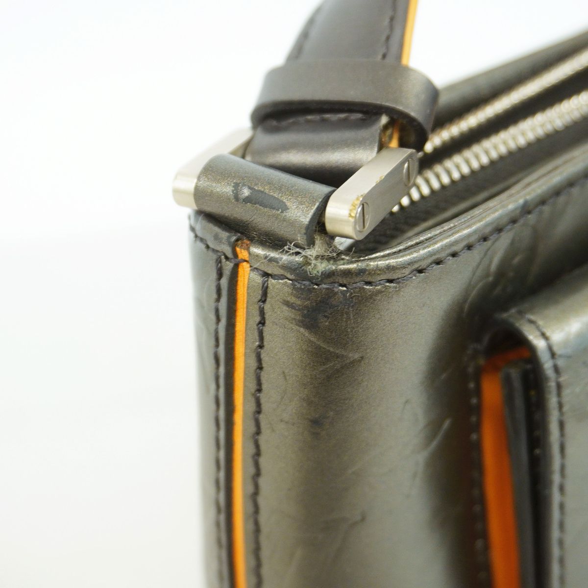 Louis Vuitton Shoulder Bag Monogram Matt Alston Noir — view 7