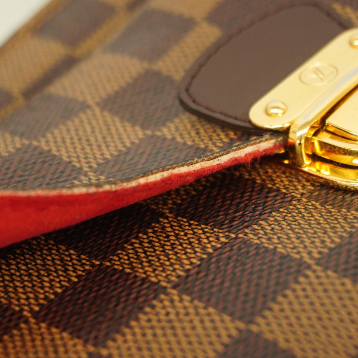 Louis Vuitton Shoulder Bag Damier Ravello GM Ebene — view 7