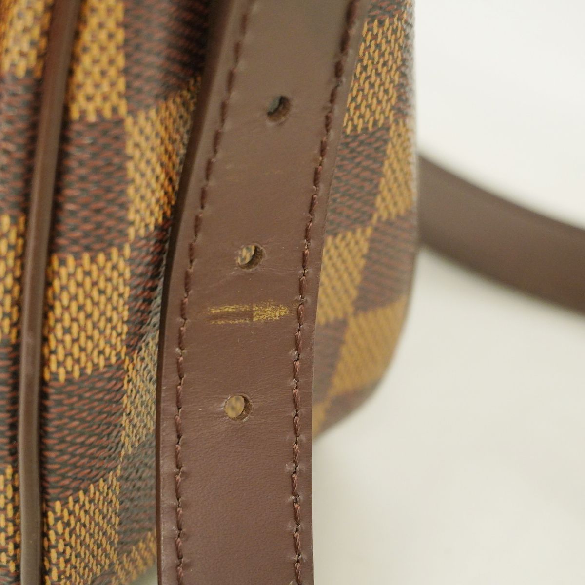 Louis Vuitton Shoulder Bag Damier Ravello GM Ebene — view 8