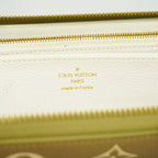Louis Vuitton Wallet Monogram Empreinte Bicolor Zippy Khaki Beige — view 4