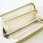 Louis Vuitton Wallet Monogram Empreinte Bicolor Zippy Khaki Beige — view 3