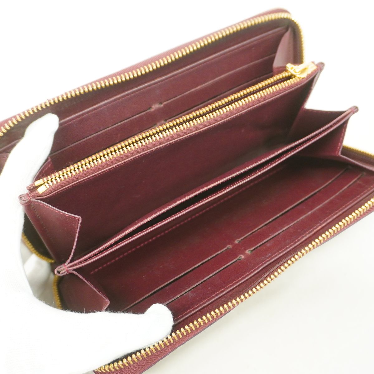 Louis Vuitton Wallet Vernis Zippy Rouge Fauvist — view 3