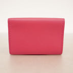 Louis Vuitton Trifold Wallet Taurillon Portefeuille Lock Mini Rose Miami — view 8