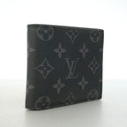 Louis Vuitton Wallet Monogram Eclipse Portefeuille Marco NM Black — view 2