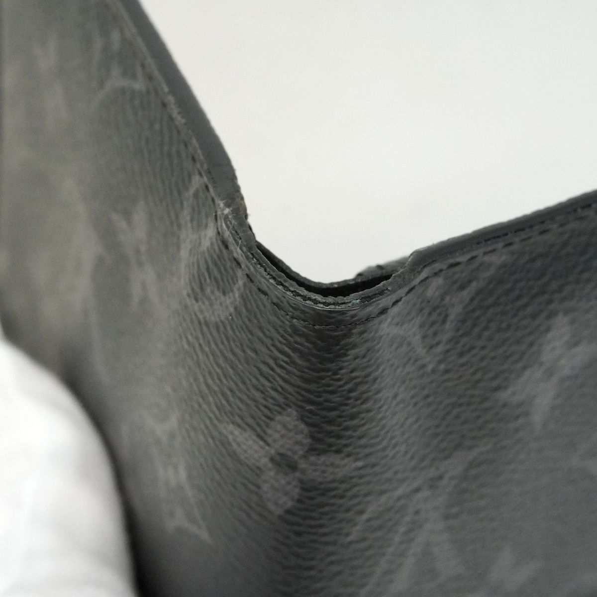 Louis Vuitton Wallet Monogram Eclipse Portefeuille Marco NM Black — view 6