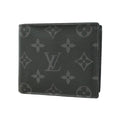 Louis Vuitton Wallet Monogram Eclipse Portefeuille Marco NM Black