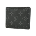Louis Vuitton Wallet Monogram Eclipse Portefeuille Marco NM Black