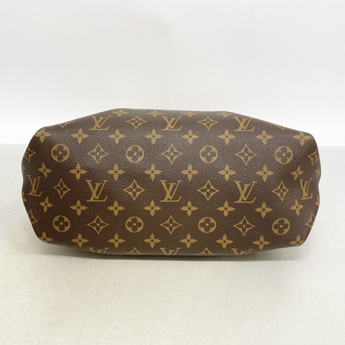 Louis Vuitton Handbag Monogram Flower Zipped Tote MM Brown 2-Way — view 3