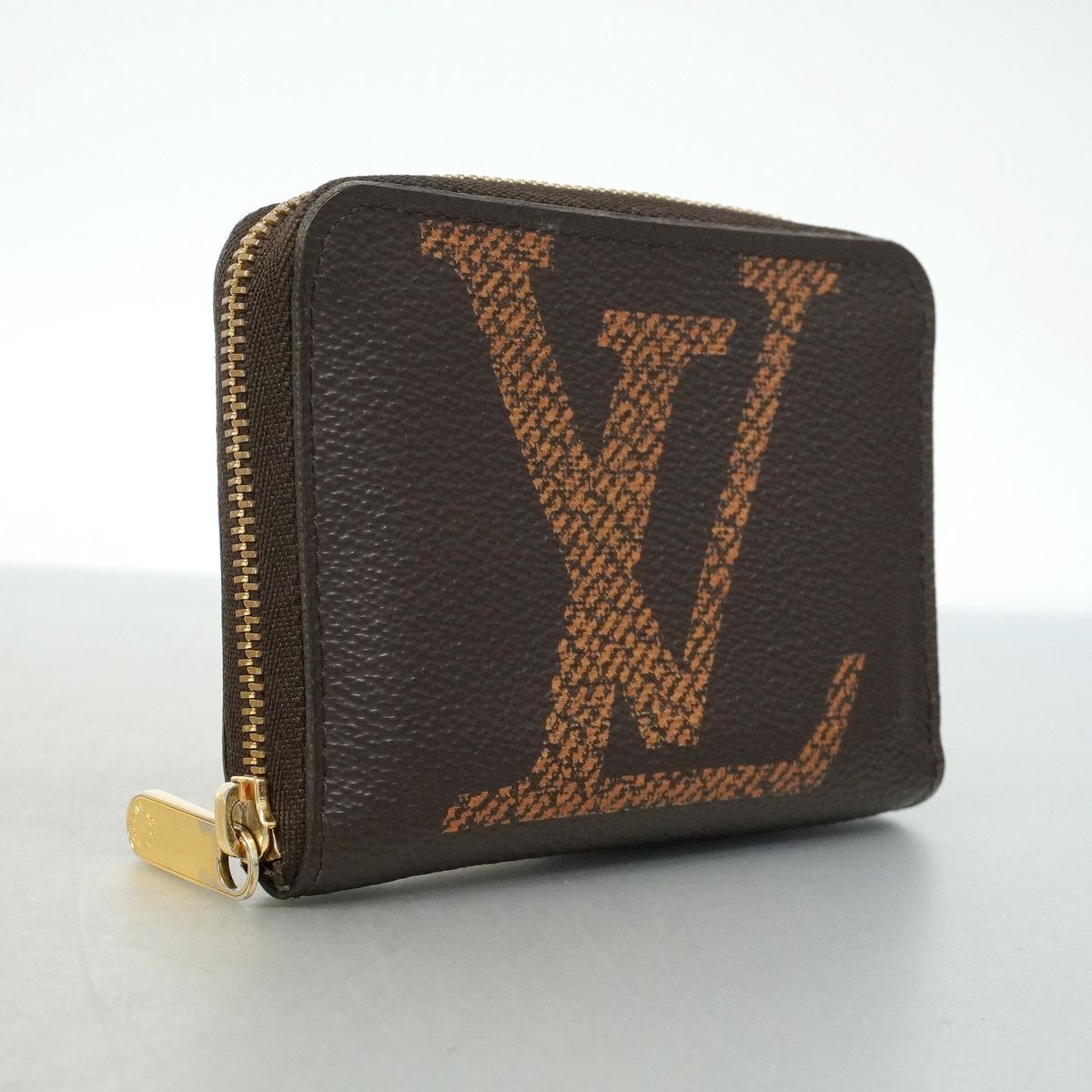 Louis Vuitton Coin Purse Monogram Giant Zippy Brown — view 2