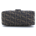 Fendi Zucca Mamma Baguette Beige Dark Brown Canvas les Shoulder Bag — view 3