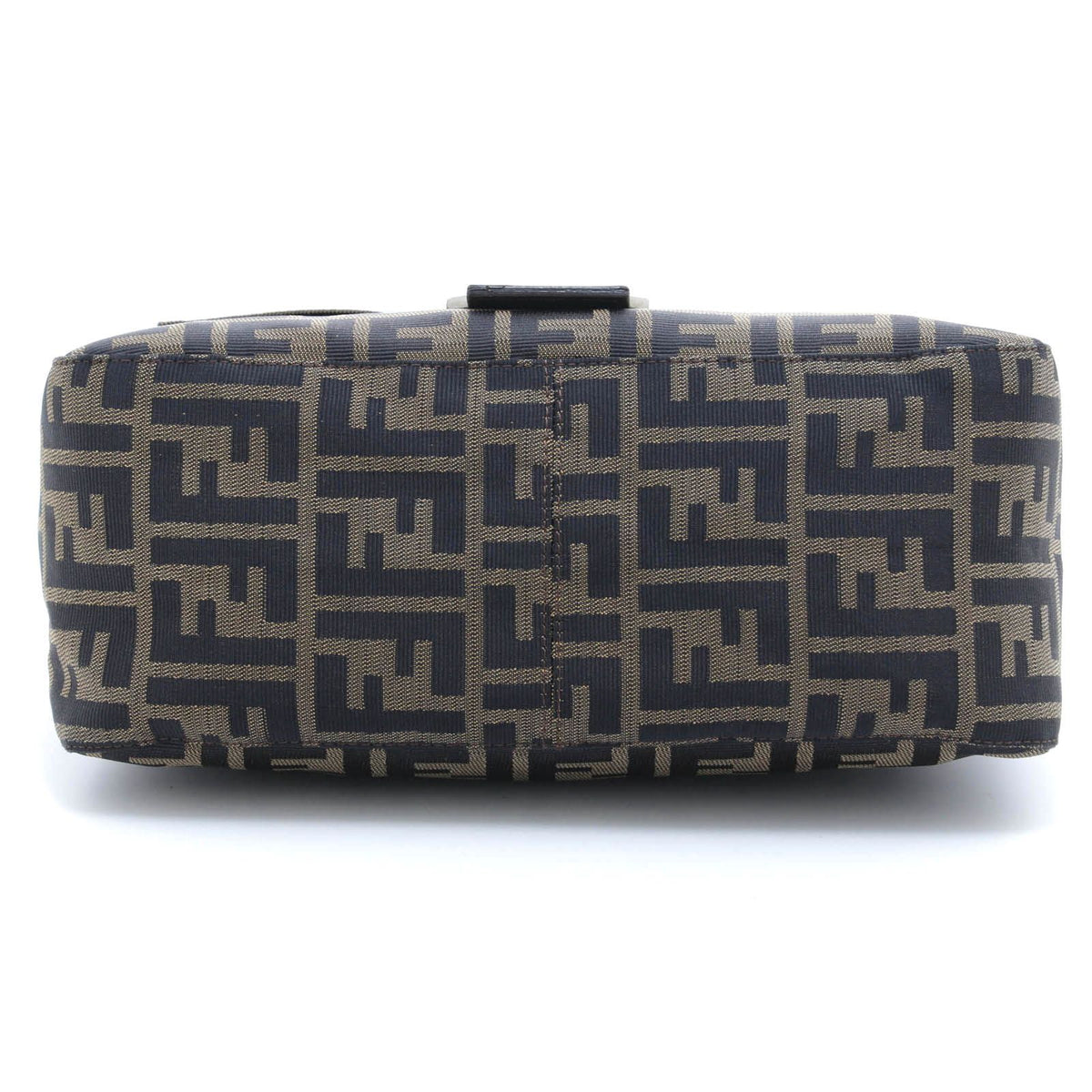 Fendi Zucca Mamma Baguette Beige Dark Brown Canvas les Shoulder Bag — view 3