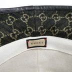 Gucci GG Denim Bucket Hat Black 59 Cotton Hat — view 8