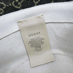 Gucci GG Denim Bucket Hat Black 59 Cotton Hat — view 6